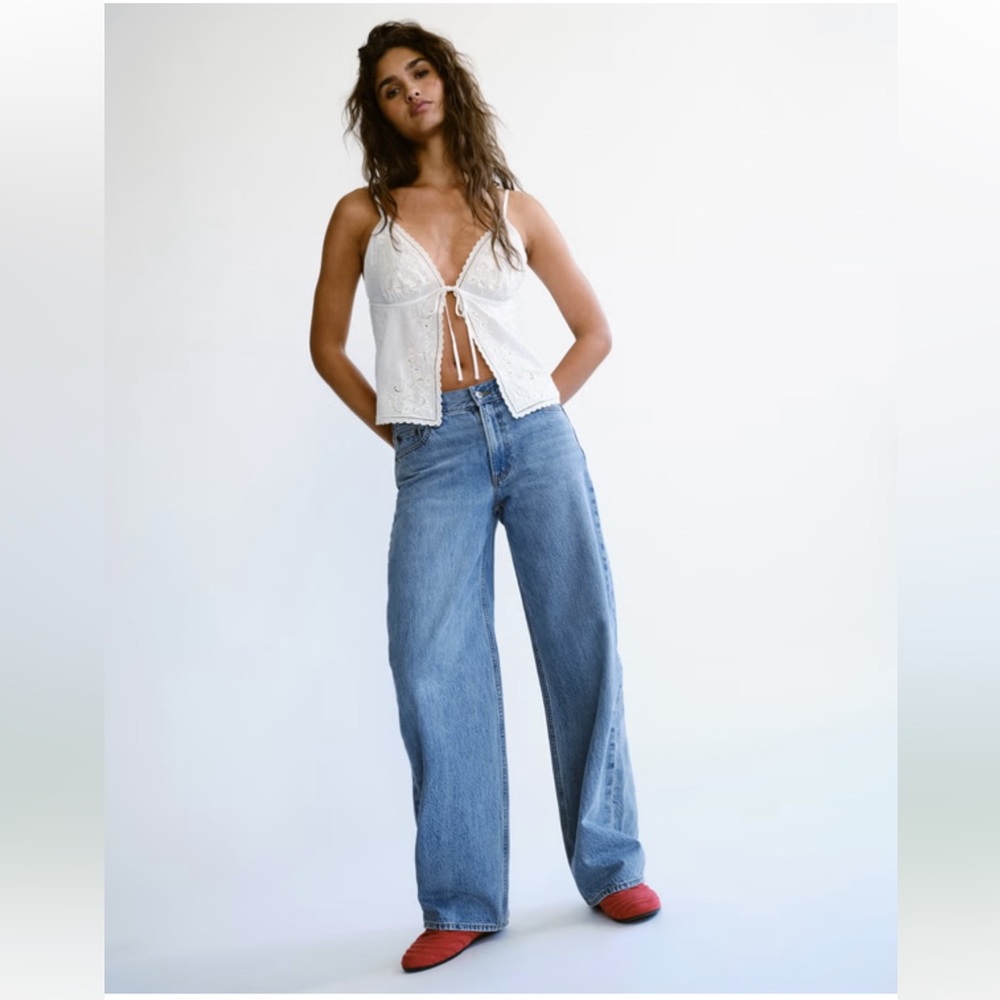Abercrombie Low Rise Ultra Loose Jean